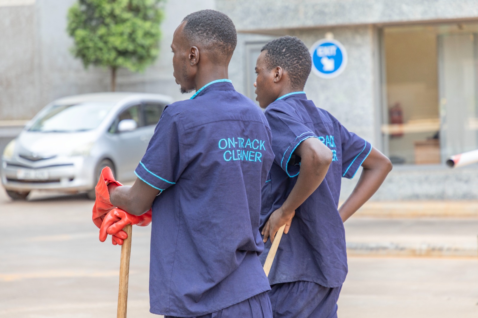 Professional facility management staff