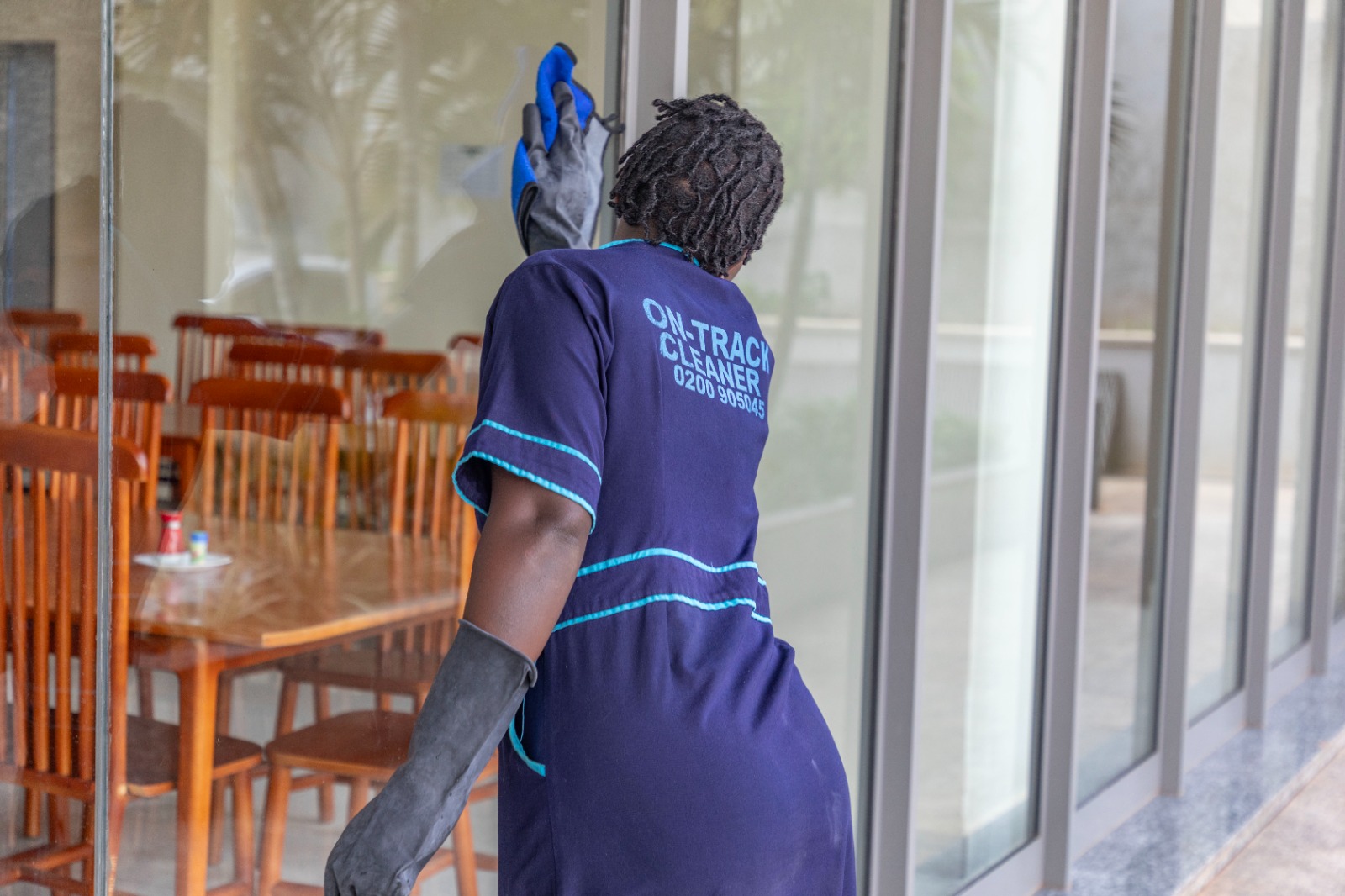 Professional window cleaning